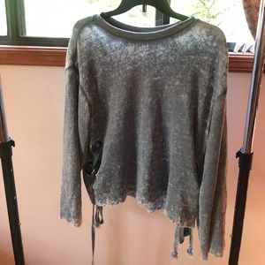 Blue Long Sleeve Shirt